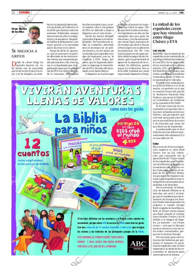 ABC MADRID 26-03-2010 página 22