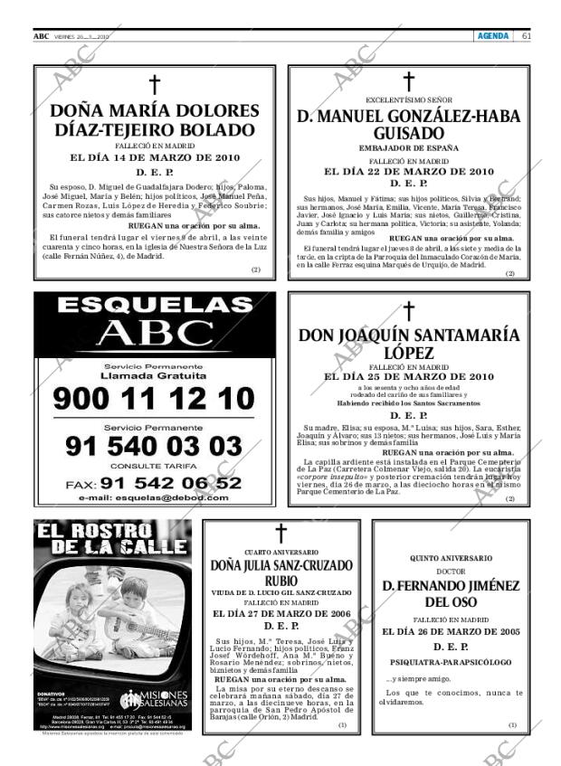 ABC MADRID 26-03-2010 página 61