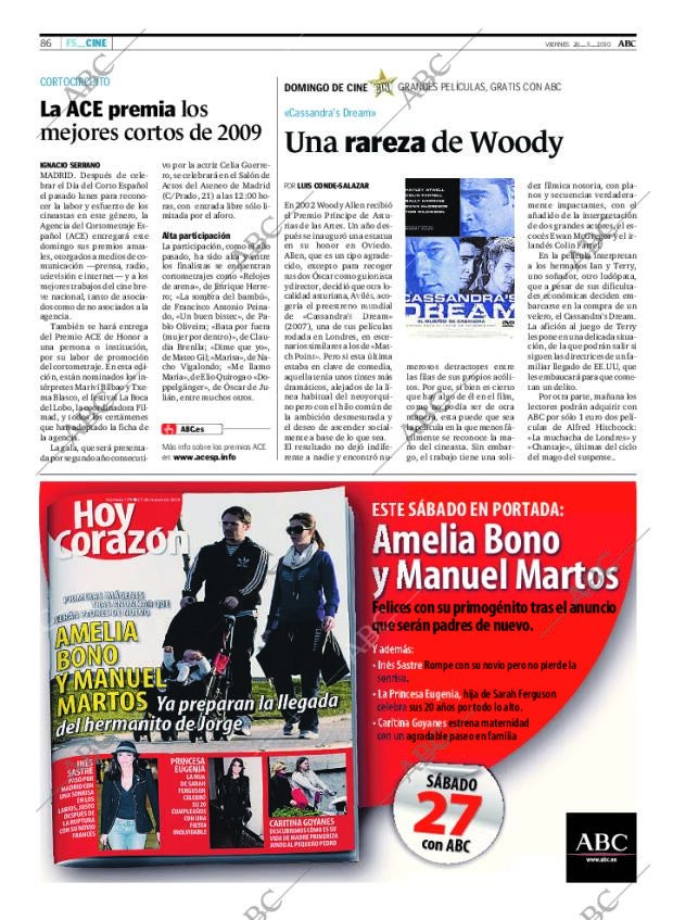 ABC MADRID 26-03-2010 página 86