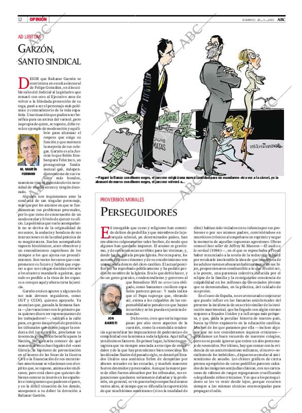 ABC MADRID 28-03-2010 página 12