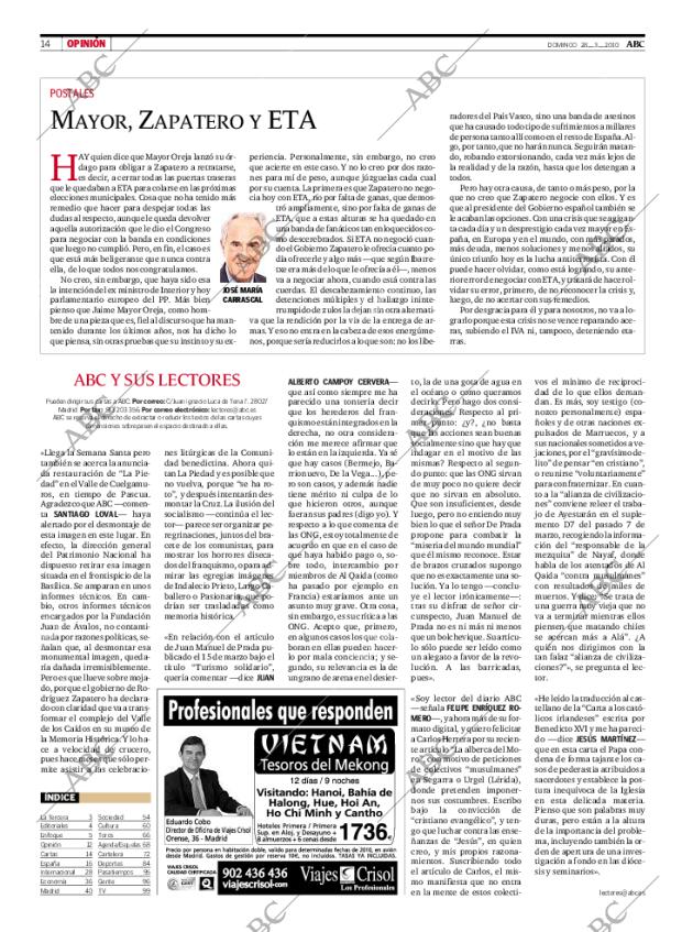 ABC MADRID 28-03-2010 página 14