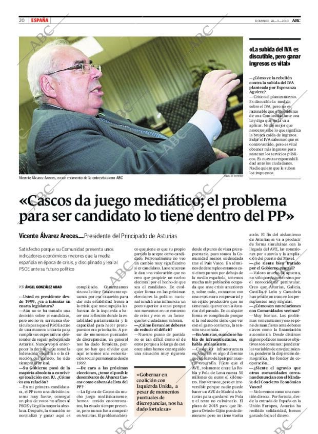 ABC MADRID 28-03-2010 página 20