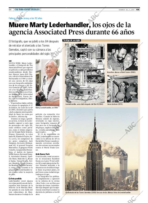 ABC MADRID 28-03-2010 página 64