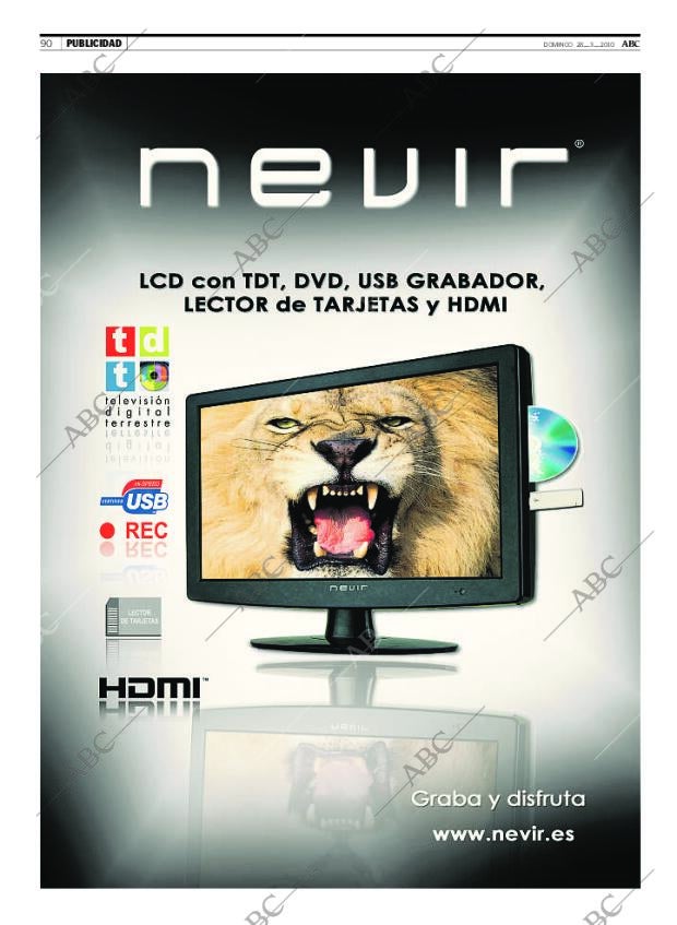 ABC MADRID 28-03-2010 página 90