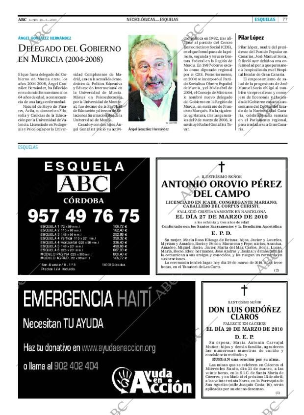 ABC CORDOBA 29-03-2010 página 77