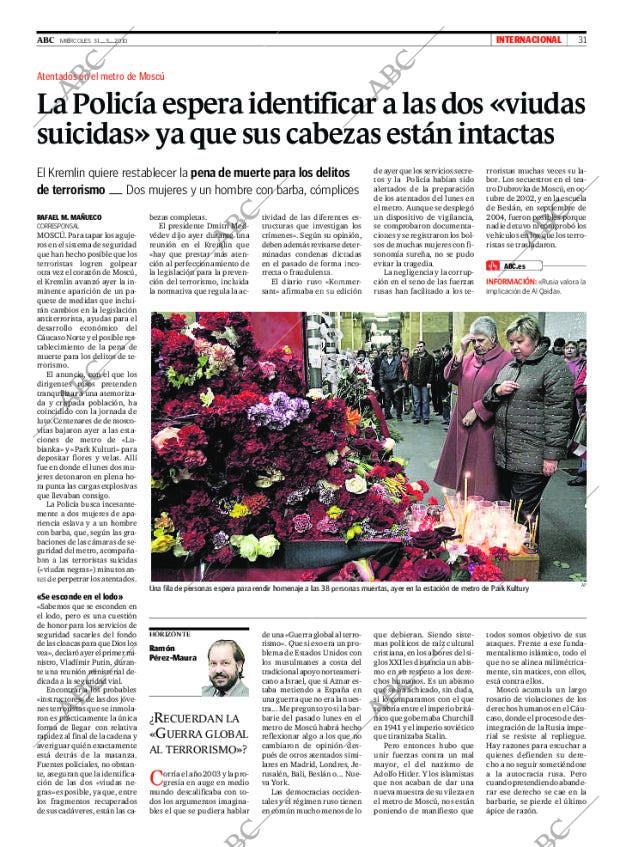 ABC MADRID 31-03-2010 página 31