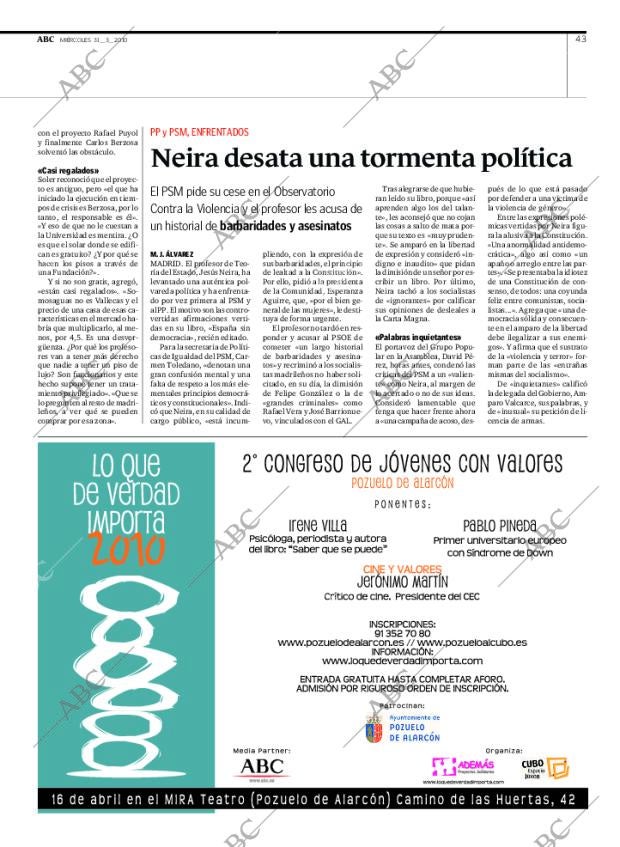 ABC MADRID 31-03-2010 página 43