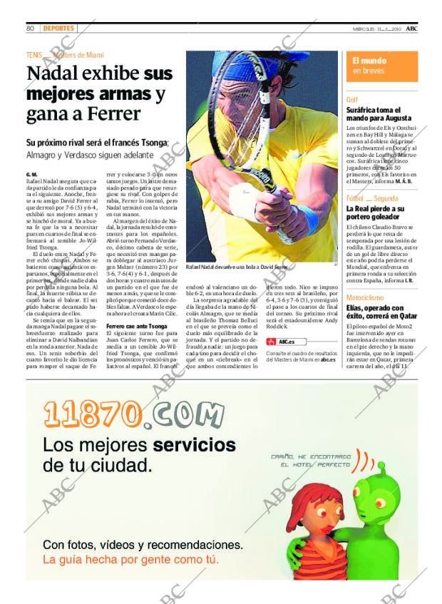 ABC MADRID 31-03-2010 página 80