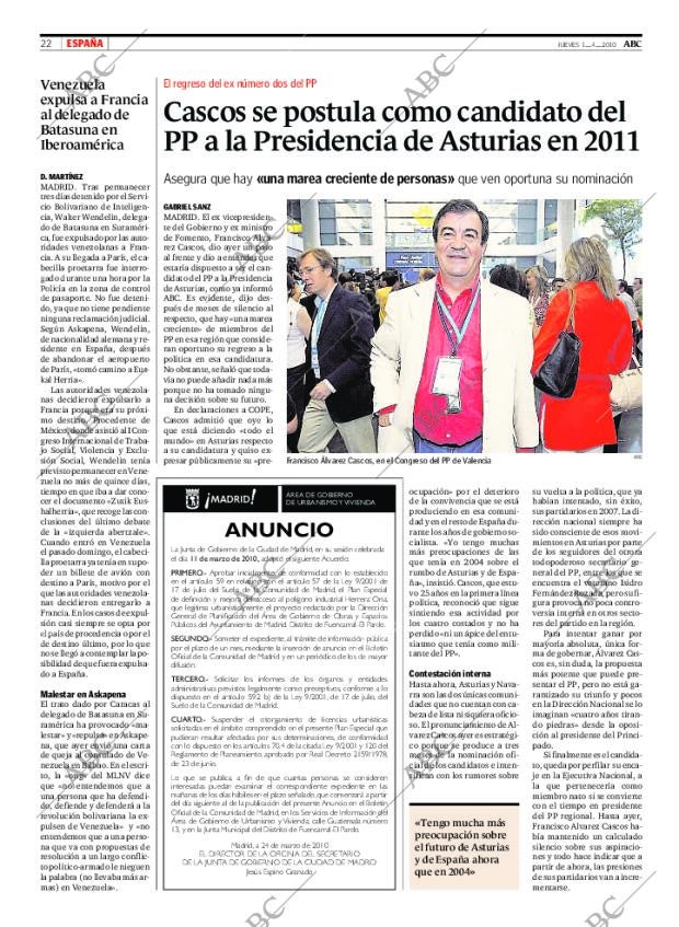ABC MADRID 01-04-2010 página 22