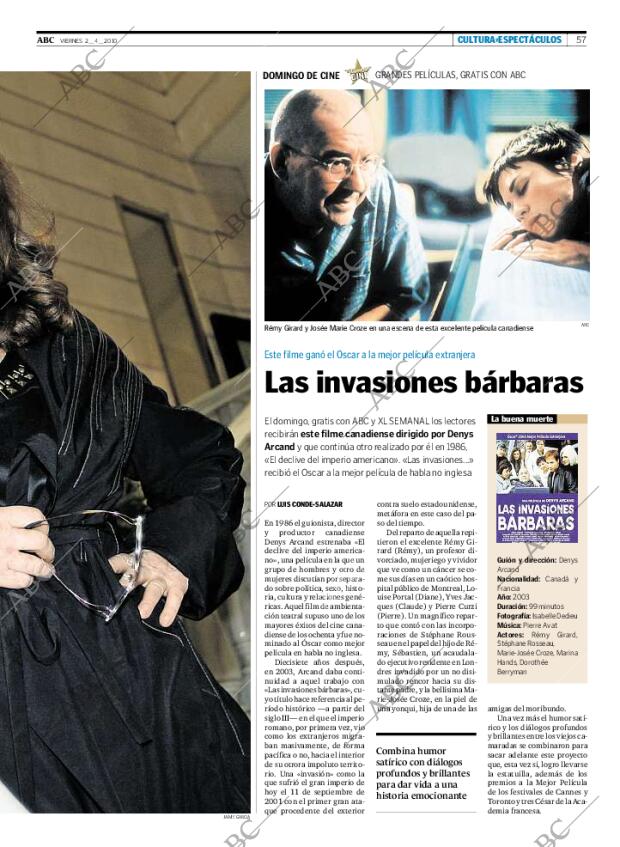 ABC MADRID 02-04-2010 página 57