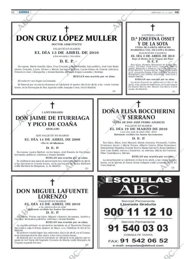 ABC MADRID 14-04-2010 página 66