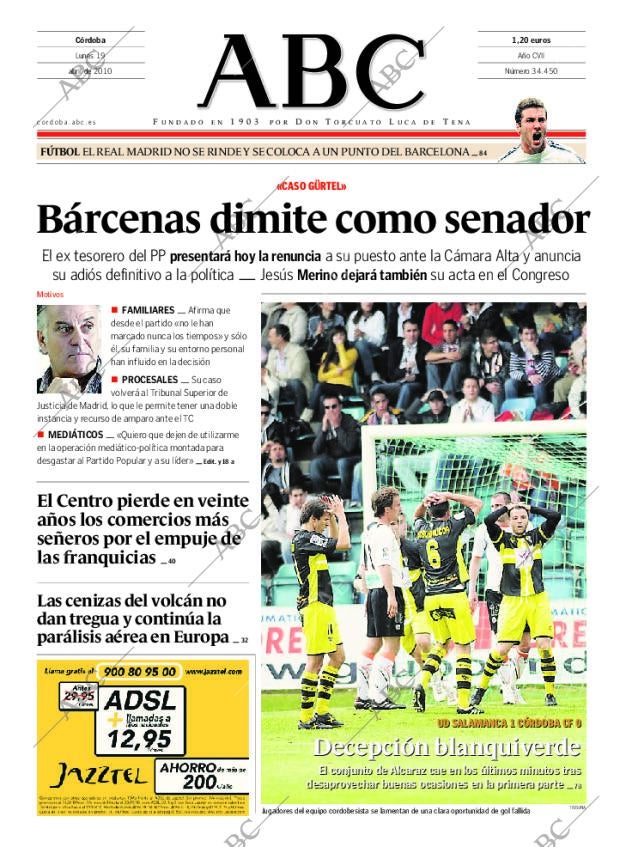 ABC CORDOBA 19-04-2010 página 1