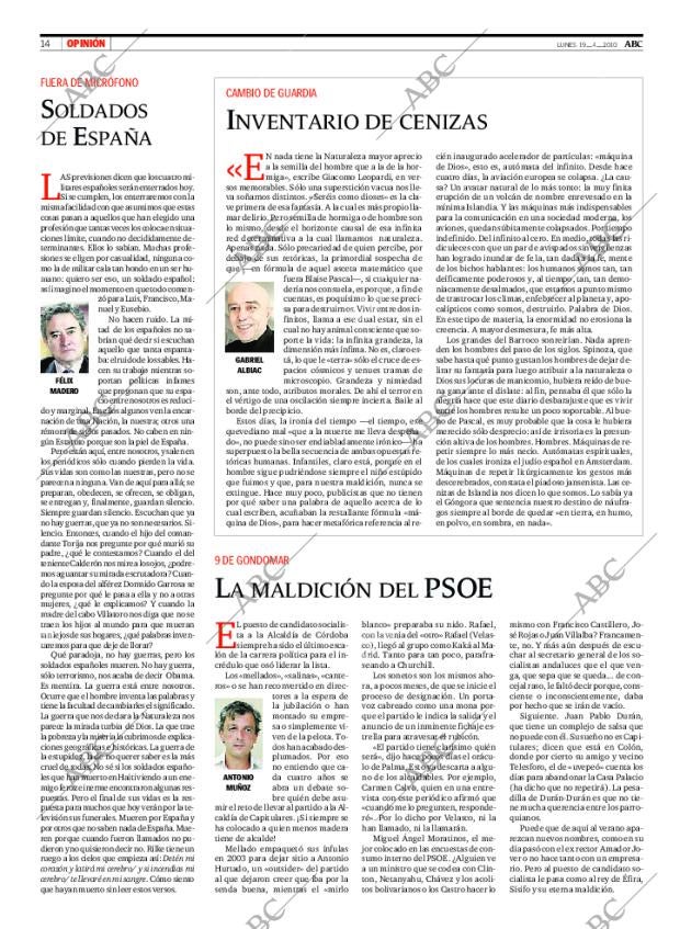 ABC CORDOBA 19-04-2010 página 14