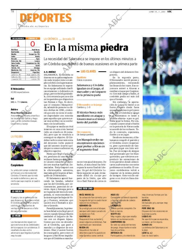 ABC CORDOBA 19-04-2010 página 78
