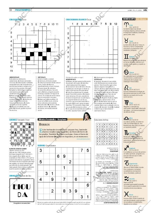 ABC CORDOBA 19-04-2010 página 98
