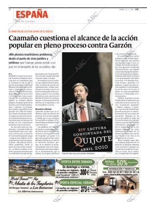 ABC MADRID 23-04-2010 página 16