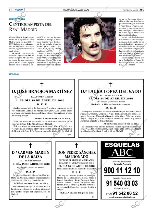 ABC MADRID 27-04-2010 página 64