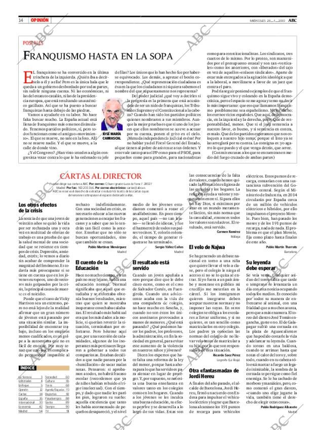 ABC MADRID 28-04-2010 página 14