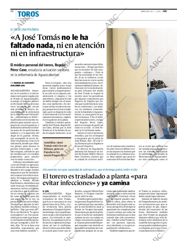 ABC MADRID 28-04-2010 página 68