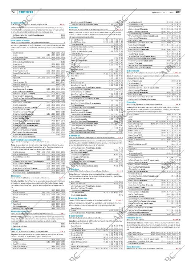 ABC MADRID 28-04-2010 página 74