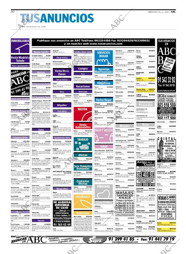 ABC MADRID 28-04-2010 página 80