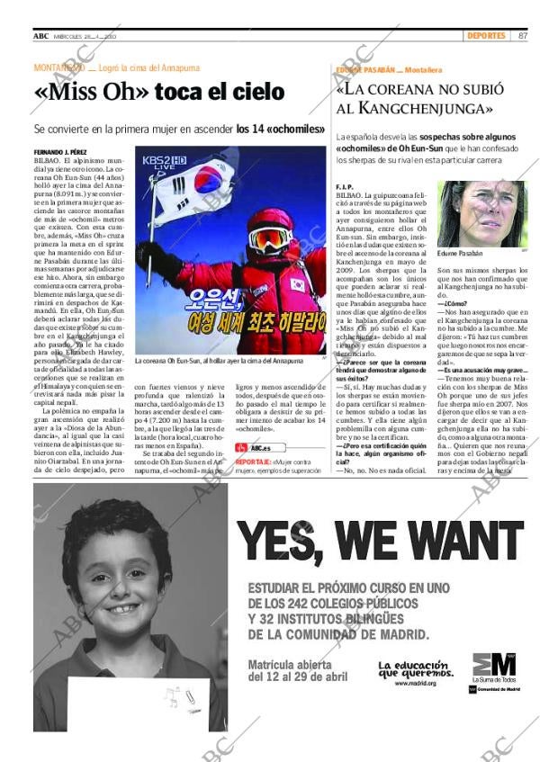 ABC MADRID 28-04-2010 página 87
