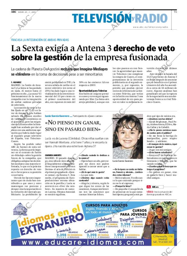 ABC MADRID 29-04-2010 página 91