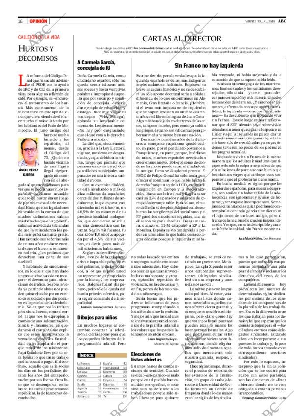 ABC SEVILLA 30-04-2010 página 16