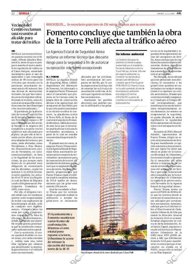 ABC SEVILLA 01-05-2010 página 22