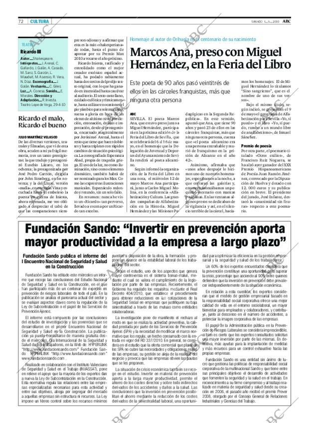 ABC SEVILLA 01-05-2010 página 72