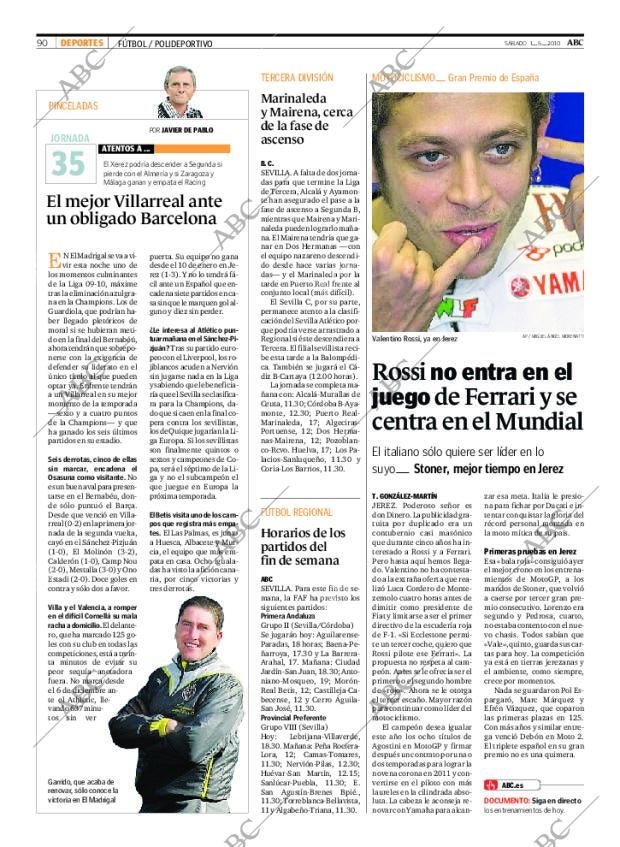 ABC SEVILLA 01-05-2010 página 90