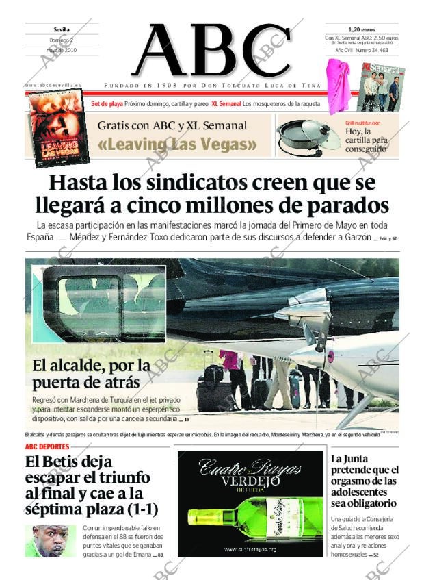 ABC SEVILLA 02-05-2010 página 1