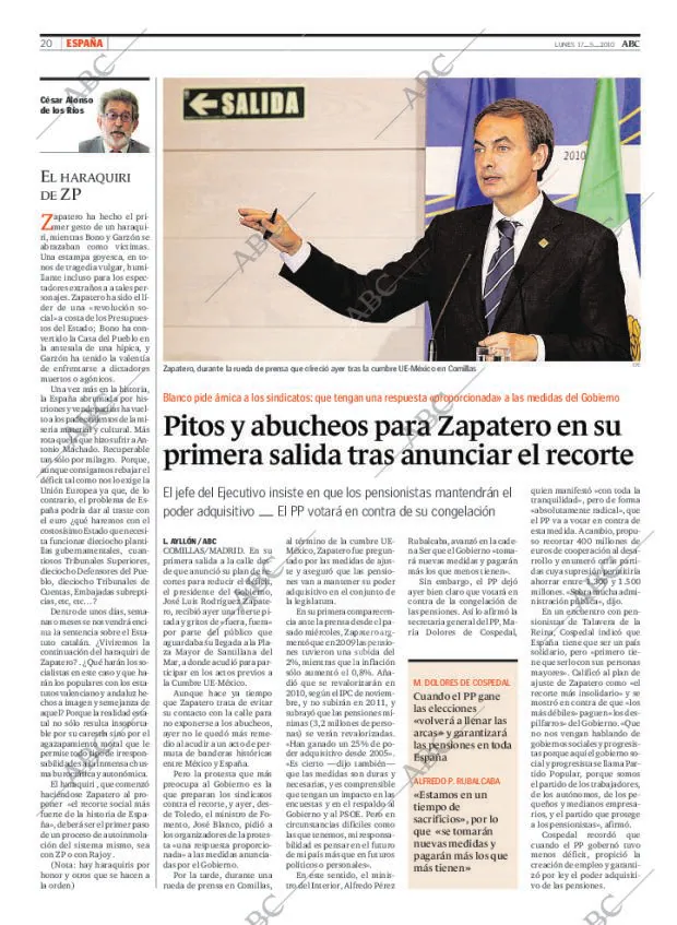 ABC MADRID 17-05-2010 página 20
