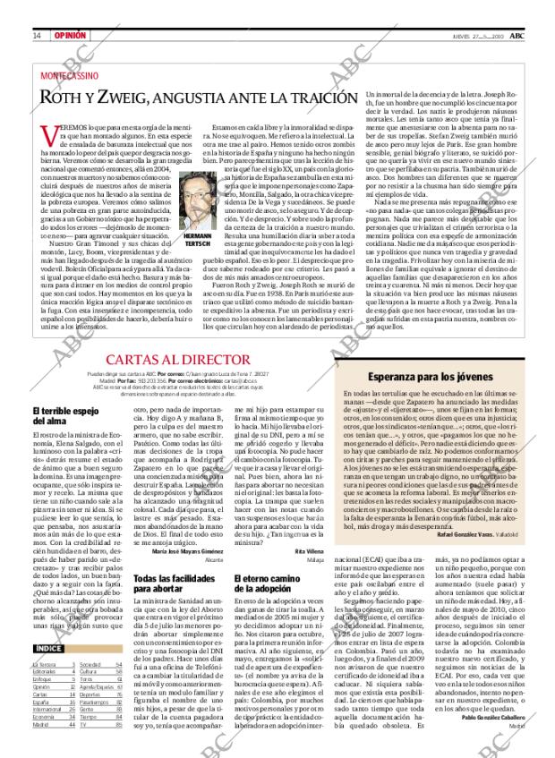 ABC MADRID 27-05-2010 página 14