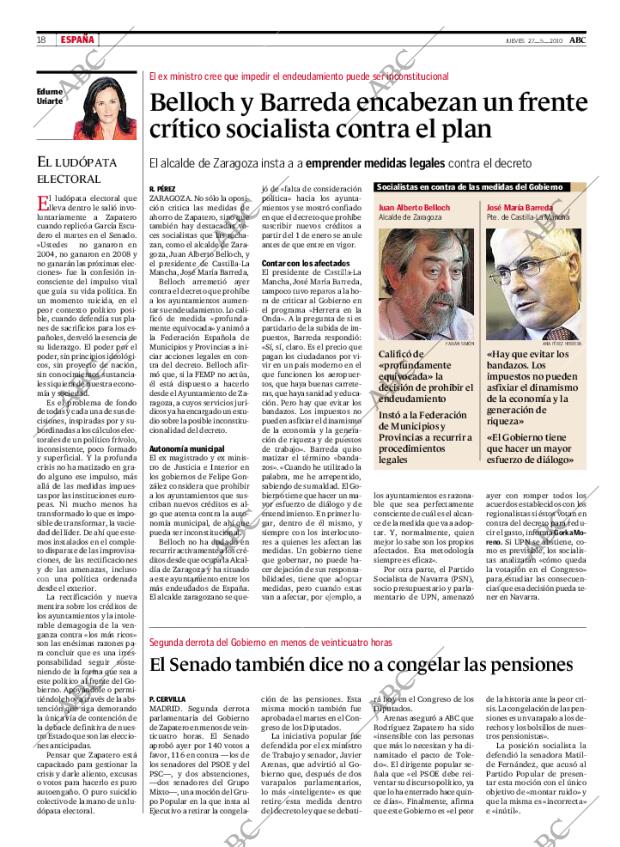 ABC MADRID 27-05-2010 página 18