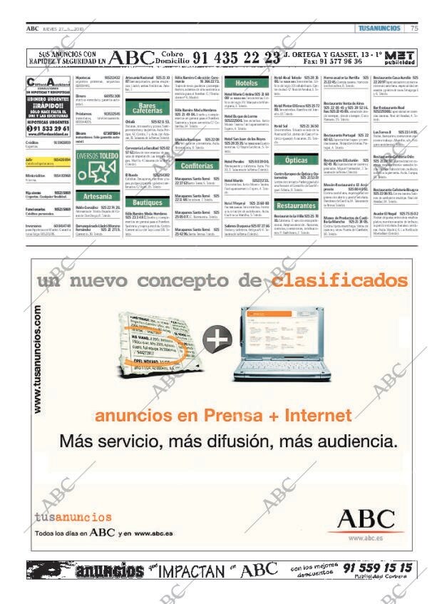 ABC MADRID 27-05-2010 página 75