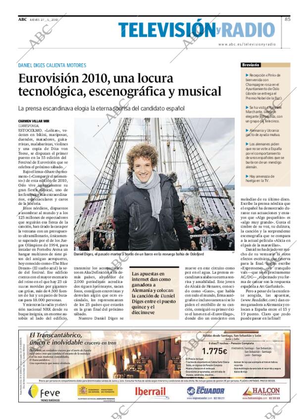 ABC MADRID 27-05-2010 página 85