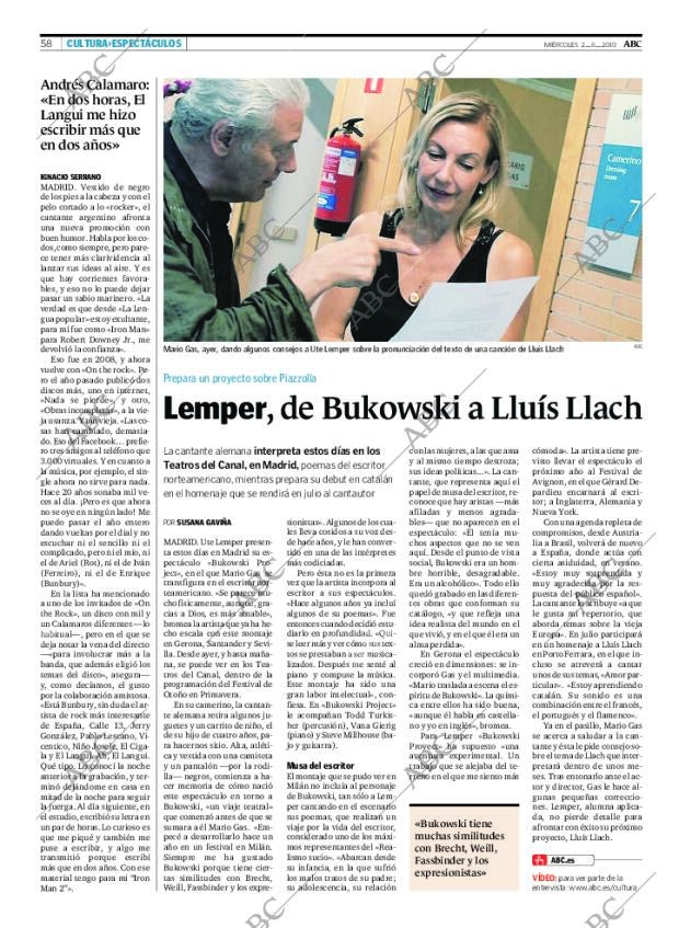ABC MADRID 02-06-2010 página 58