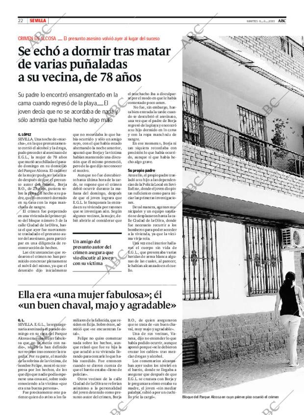 ABC SEVILLA 08-06-2010 página 22