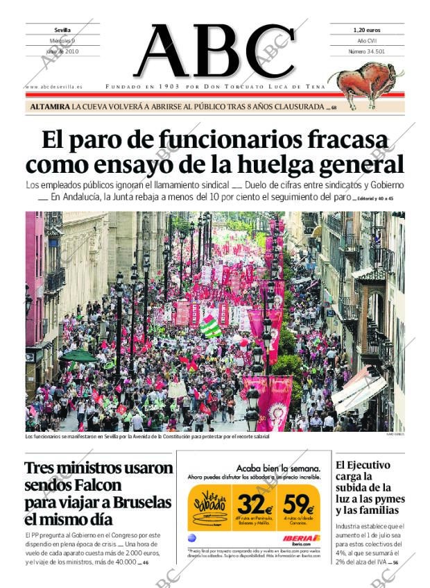 ABC SEVILLA 09-06-2010 página 1