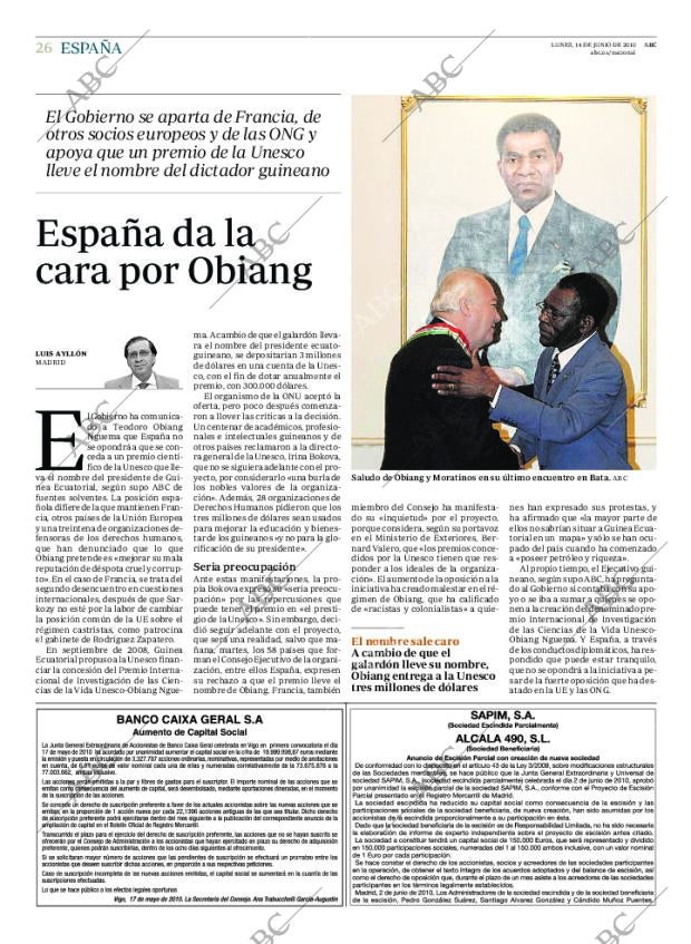 ABC MADRID 14-06-2010 página 26