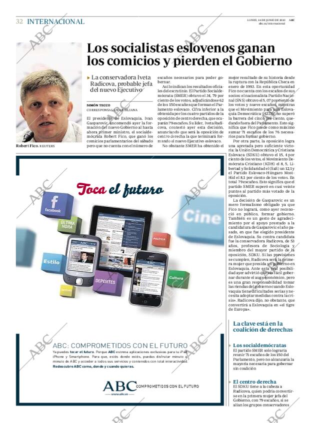 ABC MADRID 14-06-2010 página 32