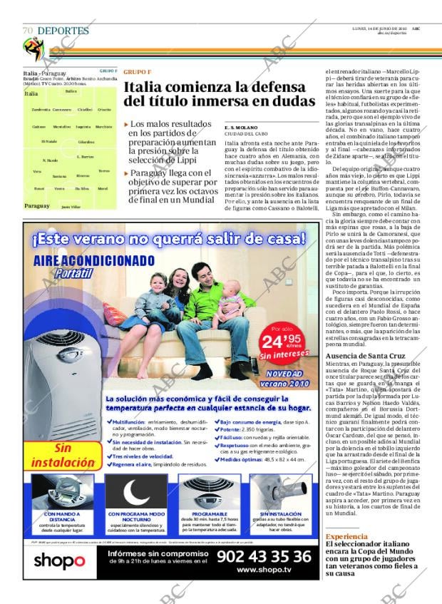 ABC MADRID 14-06-2010 página 70
