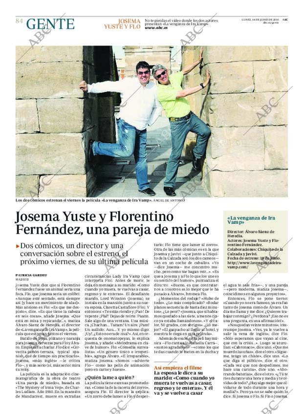 ABC MADRID 14-06-2010 página 84