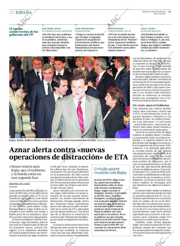 ABC MADRID 15-06-2010 página 22
