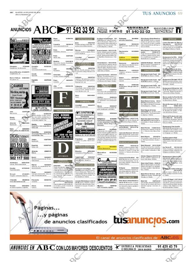 ABC MADRID 15-06-2010 página 69
