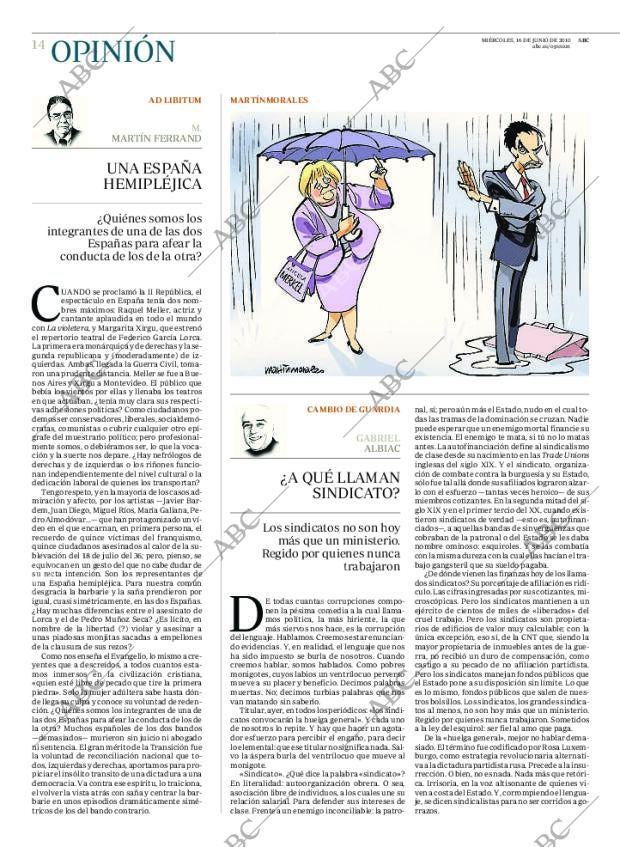 ABC MADRID 16-06-2010 página 14