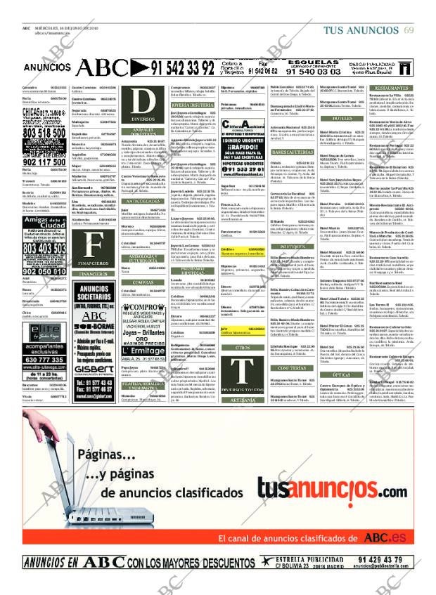 ABC MADRID 16-06-2010 página 69