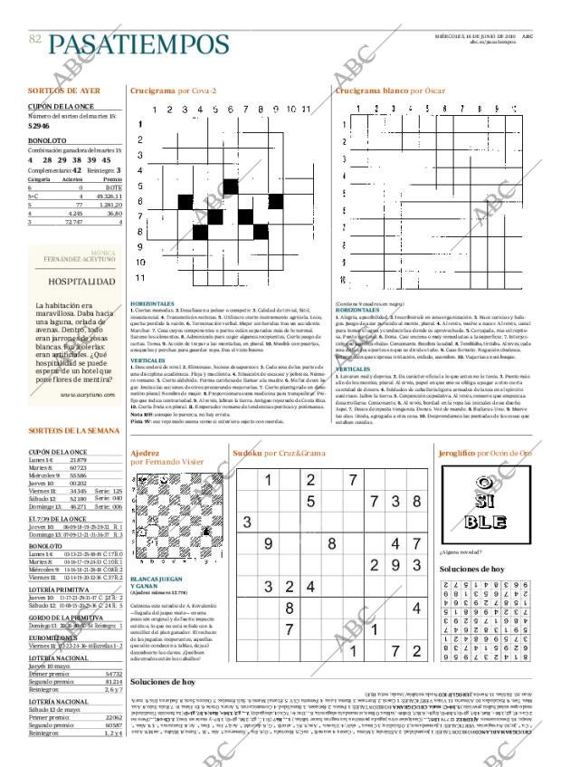 ABC MADRID 16-06-2010 página 82