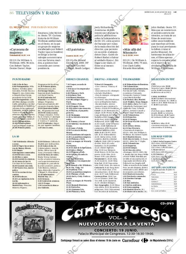 ABC MADRID 16-06-2010 página 86